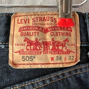 Men’s Levi’s 505 Jeans 34x32